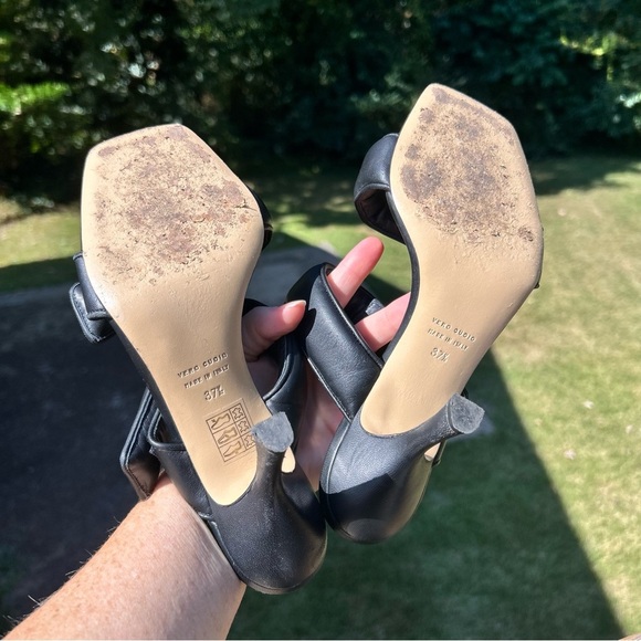 Gia x Pernille Perni 03 Two-Strap Padded Leather Sandals - Picture 5 of 7